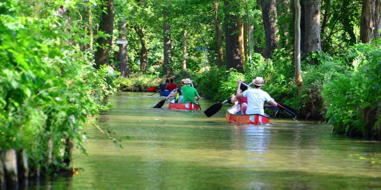 מלון בורג Am Waldrand Spreewald מראה חיצוני תמונה
